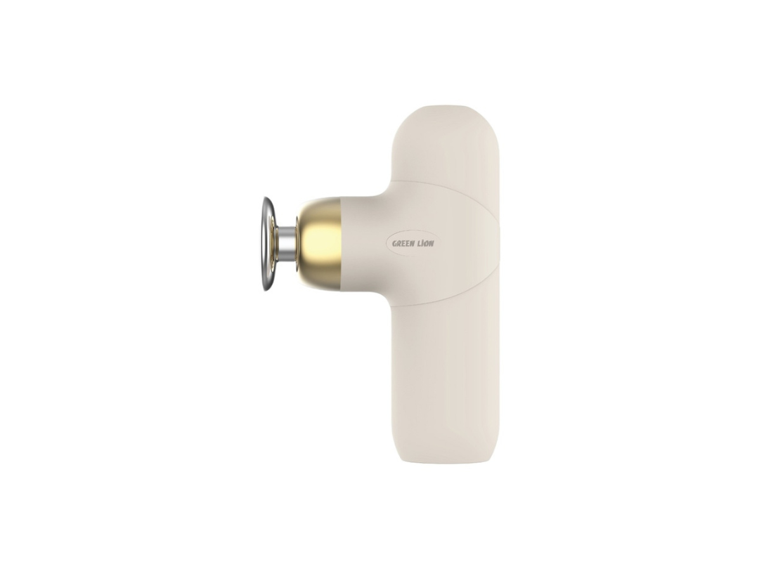 Green Lion Premium Massage Gun - Beige | Same-Day Delivery Qatar Green Lion Premium Massage Gun - Beige | Same-Day Delivery Qatar